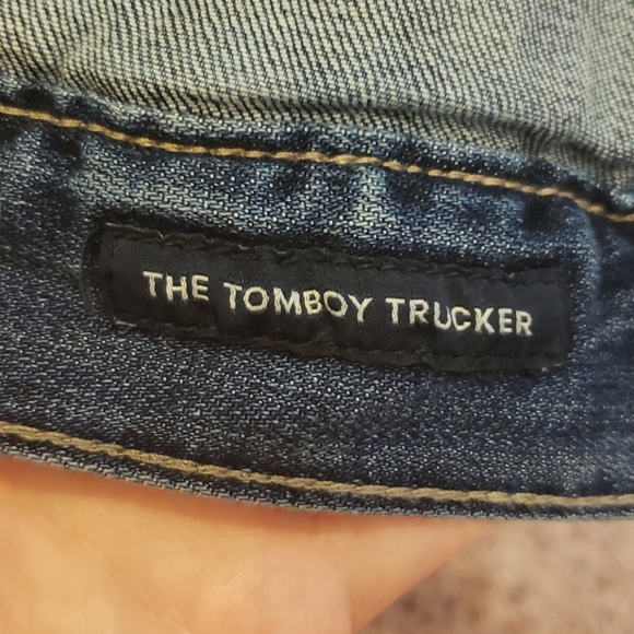 Lucky Brand Tomboy Trucker Jean Jacket - Picture 7 of 7